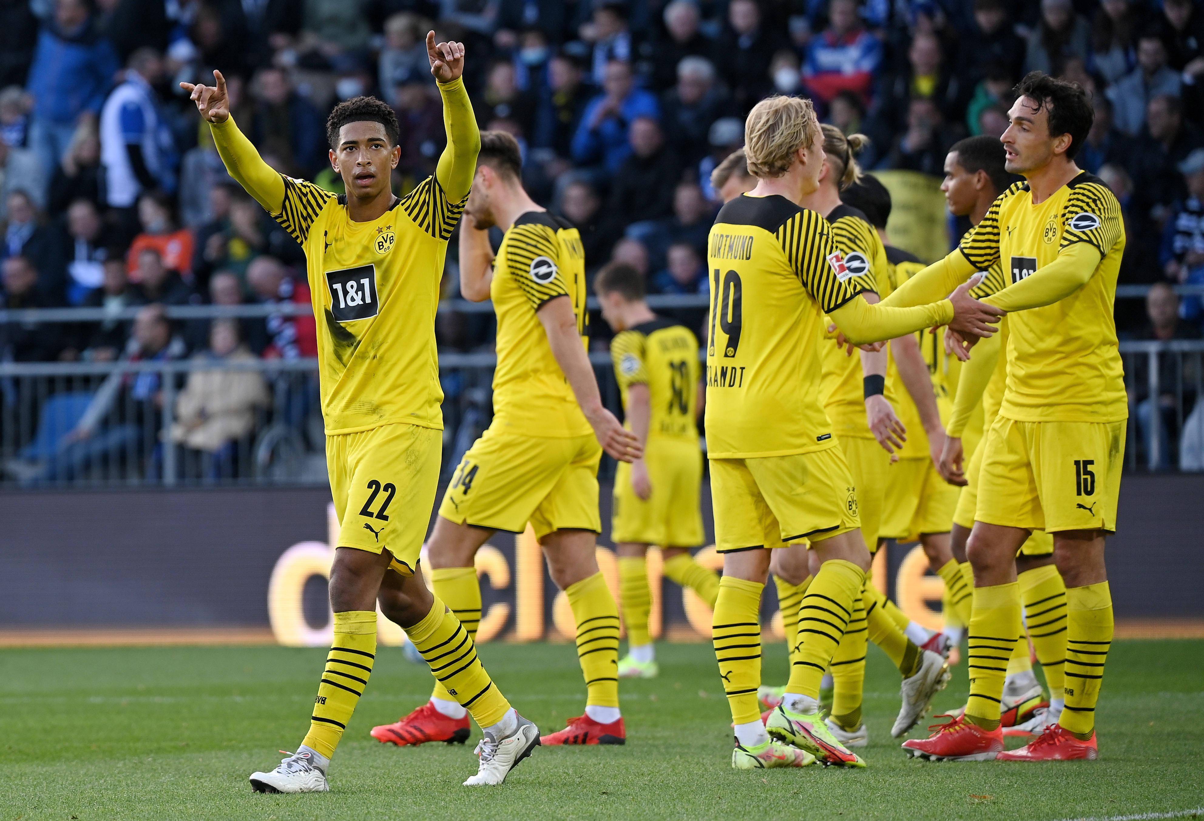 包含多特蒙德队员在场上表现抢眼的词条